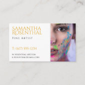 アーティス素晴らしト |プロフェッショナル 名刺 (正面)