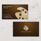 アーティス素晴らしト |プロフェッショナル 名刺 (正面/裏面)