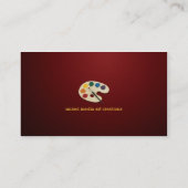 アーティス素晴らしト |プロフェッショナル 名刺 (裏面)