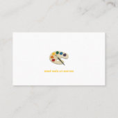 アーティス素晴らしト |プロフェッショナル 名刺 (裏面)