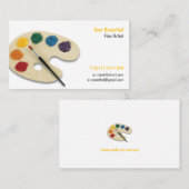 アーティス素晴らしト |プロフェッショナル 名刺 (正面/裏面)