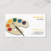 アーティス素晴らしト |プロフェッショナル 名刺 (正面)