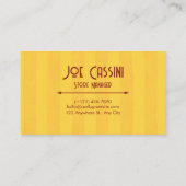 アーティス素朴トベーカリー | ヴィンテージ 名刺 (裏面)