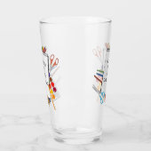 アーティス絵を描トの水 タンブラーグラス (左)