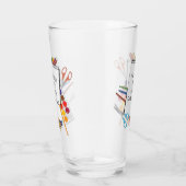 アーティス絵を描トの水 タンブラーグラス (右)