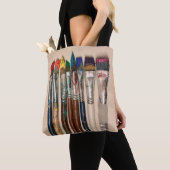 アーティス絵を描トブラシトート トートバッグ (クローズアップ)