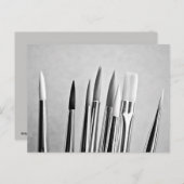 アーティス絵を描トブラシ ポストカード (正面/裏面)
