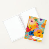 アーティス絵を描フローラ名カラフルSketchbook ノートブック (内部)