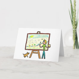 アーティス絵画ト カード