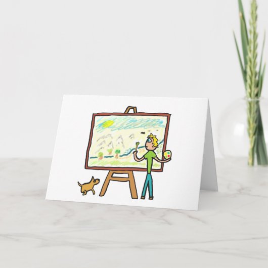 アーティス絵画ト カード (正面)