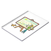 アーティス絵画ト ノートブック (左側)