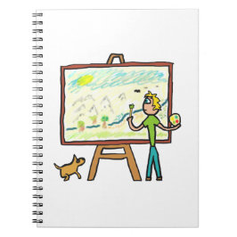 アーティス絵画ト ノートブック