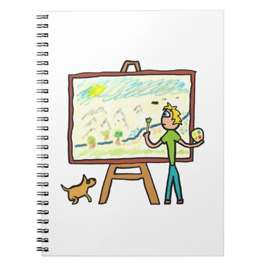 アーティス絵画ト ノートブック (正面)