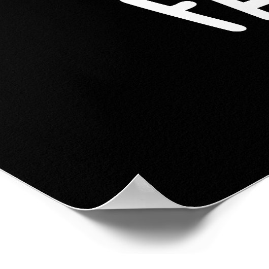 アーティチョークおもしろいファーティングアーティチョークプリン濃色BG ポスター (角)