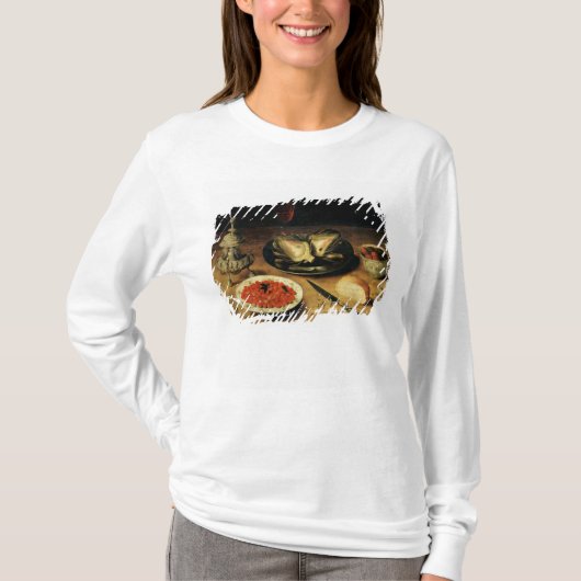 アーティチョークが付いている静物画 Tシャツ (正面)