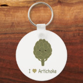 アーティチョークが好き キーホルダー (正面)