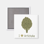 アーティチョークが好き マグネット (正面/裏面)