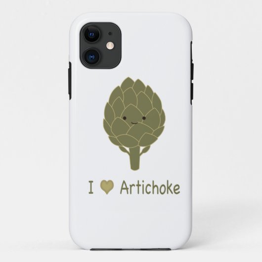 アーティチョークが好き Case-Mate iPhoneケース (裏面)