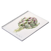 アーティチョークの勉強1993年 ノートブック (左側)