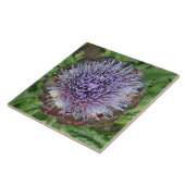 アーティチョークの花を開けて下さい。 紫色 タイル (側面)