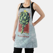 アーティチョーククリスマスライトグルメ料理 エプロン (インサイチュ)