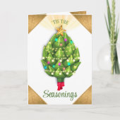 アーティチョーククリスマスライトシェフケータリングレストラン シーズンカード (正面)