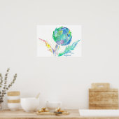 アーティチョークソングファインアートプリント及びポスター ポスター (キッチン)