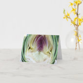 アーティチョークノートカード カード (黄色い花)