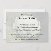 アーティチョーク工場。 招待状 (裏面)