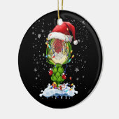 アーティチョーク恋人照明クリスマスサンタアーティチョークチェリ セラミックオーナメント (左)