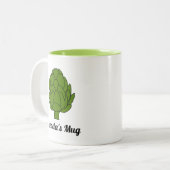 アーティチョーク愛人贈り物 ツートーンマグカップ (正面左)