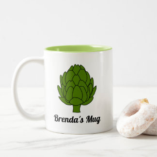 アーティチョーク愛人贈り物 ツートーンマグカップ