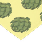 アーティチョーク漫画イラストレーション テーブルクロス (アングル)