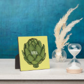 アーティチョーク漫画イラストレーション フォトプラーク (インサイチュ)