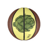 アーティチョーク漫画イラストレーション ミニバスケットボール (縦)