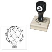 アーティチョーク漫画イラストレーション ラバースタンプ (押印)