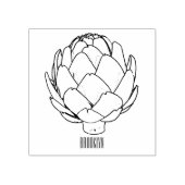 アーティチョーク漫画イラストレーション ラバースタンプ (インプリント)