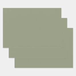 アーティチョーク無地の（色） ラッピングペーパーシート