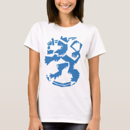 アーティライオン 女性用フィットTシャツ Tシャツ