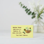 アーテポップ・アートのルコーヒー 名刺 (スタンド正面)