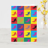 アーテポップ・アートのルスキー カード (黄色い花)