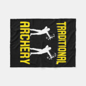 アーテ伝統的リー フリースブランケット (正面(横))