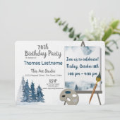 アーテ絵を描ルイーゼル誕生日パーティー 招待状 (スタンド正面)