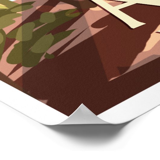 アーデン森林ポスター ポスター (角)