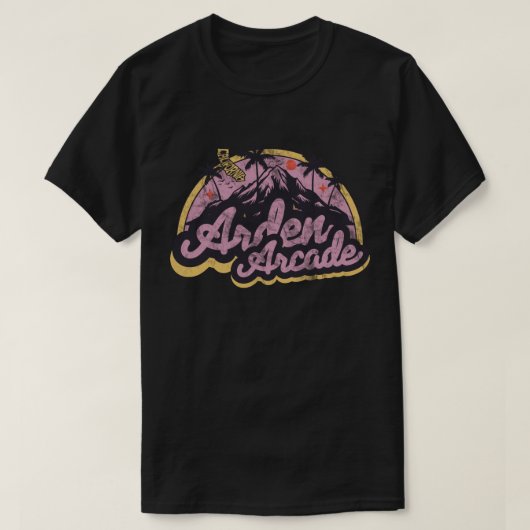 アーデン・アーケード, カリフォルニア Tシャツ (デザイン正面)