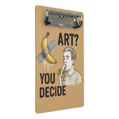 アートかスナック？バナナ論争 ミニクリップボード (アングル)