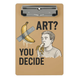 アートかスナック？バナナ論争 ミニクリップボード