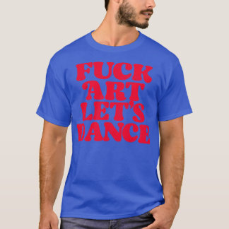 アートがダンスを楽しむ Tシャツ