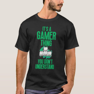 アートが分からないのはゲーマーカッコいいだ Tシャツ