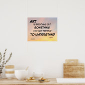 アートが息を吹き込むコレクタープリント ポスター (キッチン)